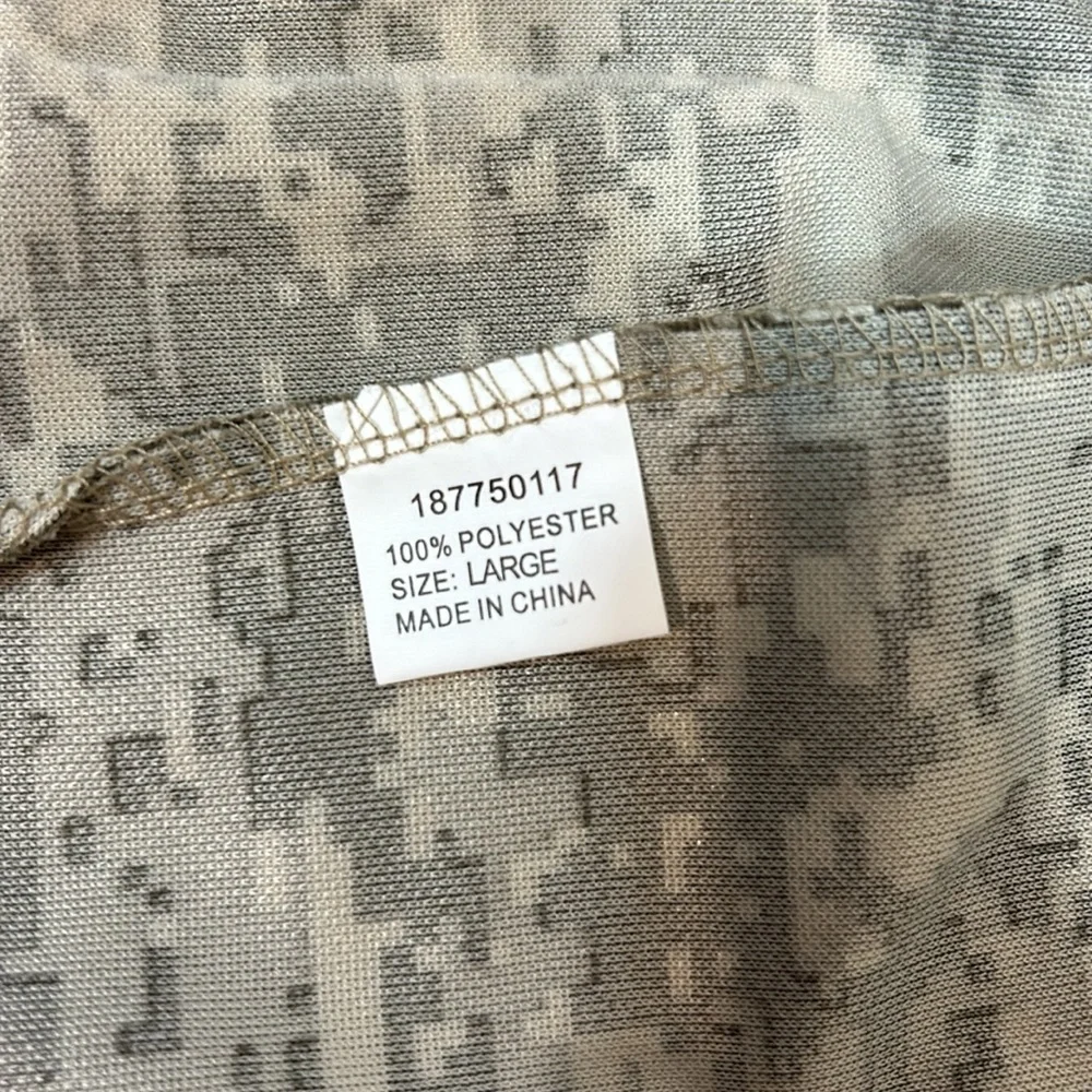 MLB San Francisco Giants Camo Pet Jersey Tan & Orange